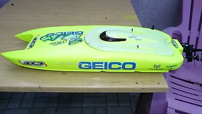 Proboat Miss Geico 24 Body Without Electronics Nice Condition • $159.99