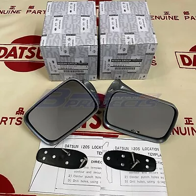 DATSUN 1200 Door Mirrors R & L Kit Genuine (For NISSAN Sunny B110 B210 B120 Ute) • $560.49