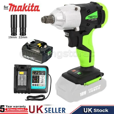 For Makita DTW285Z 18V LXT Brushed 1/2  Impact Wrench/5.5AH Battery/ Charger LED • £35.80