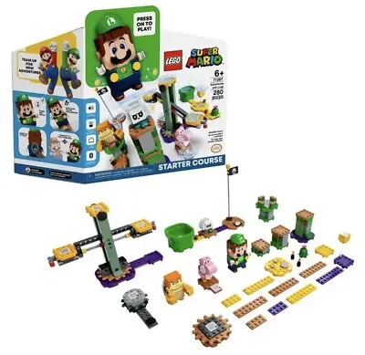 LEGO Super Mario Adventures Luigi Starter Course Toy 71387 • $41.99