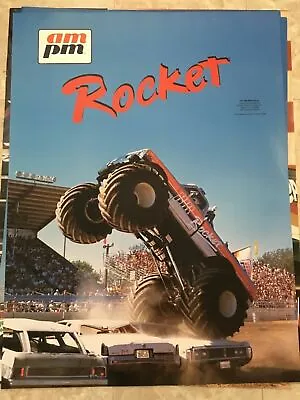 4 Monster Truck Poster Pack Skoal BanditAM/PM Rocket & Boss Copenhagen Crusher • $19.95