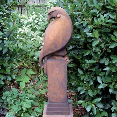 Eagle Modern Stone Garden Statue (Rust) • £359.99