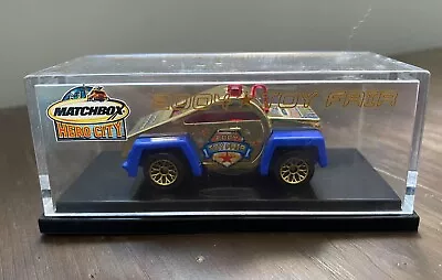 Matchbox 2004 HERO CITY TOY FAIR Gold Whistle Car New Mint In New Mint Plexi Box • $18.99