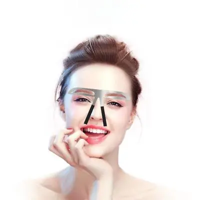 £3.04 • Buy Balance Template Stencil Shaper Beauty Tattoo Eyebrows Ruler Makeup Tool FA