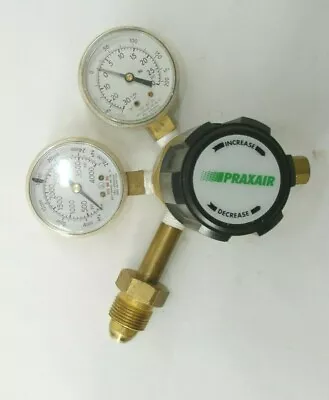 $159.99 • Buy Praxair Gas Regulator Concoa 4021331-01-580 Max Inlet Pressure 3000 PSI 