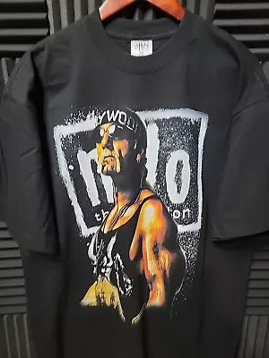 Hollywood Hogan Nwo Monday Nitro On Shaka Heavyweight Garmet Dyed T Shirt • $45