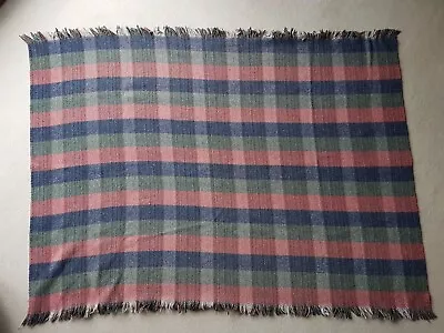 Murray Brothers Scottish Blanket Vintage Throw Wool Picnic Scotland Rare Prop • £24.99