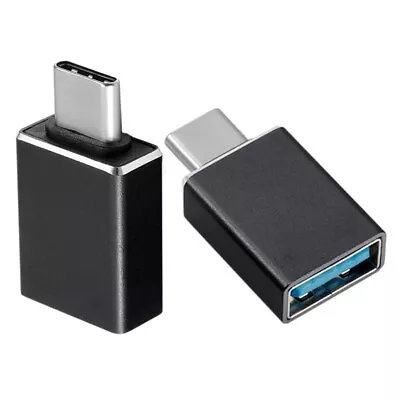 OTG Type C Male To USB 3.0 A Female Adapter USB-C Data Converter Coupler Joiner • $2.95