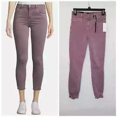 NWT! J Brand 835 Capri Skinny Jeans In Lilac Destruct Size 24 $228 • $69.99