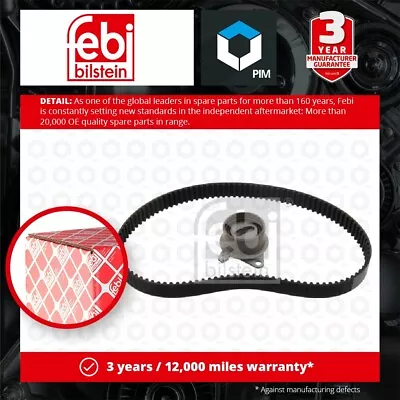 Timing Belt Kit Fits MITSUBISHI LANCER Mk6 Mk7 1.3 00 To 13 Set MD342154 Febi • £50.75