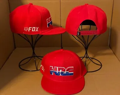 HRC Racing Team Honda Fox Snapback Hat Red • $20