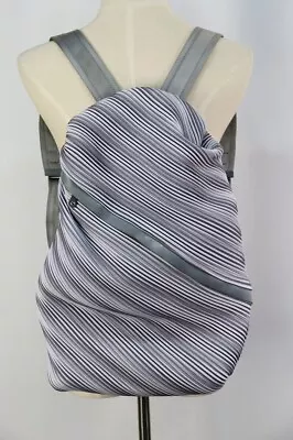 PLEATS PLEASE Gray Backpack ISSEY MIYAKE 370 7390 • $130