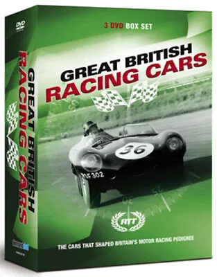 Racing Through Time: Great British Racing Cars DVD (2008) Cert E 3 Discs • £4.13