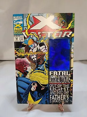 X-Factor #92 Marvel 1993 1st App Exodus Wraparound Cover Havok Hologram  • $8.50