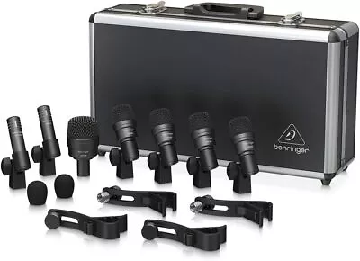 Professional 7-Piece Drum Microphone Set For Studio And Live Applications • $148.35