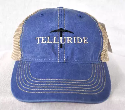 *TELLURIDE* Colorado Ski Snowboard Trucker Soft Mesh Ball Cap Hat *OURAY 51286* • $24.95