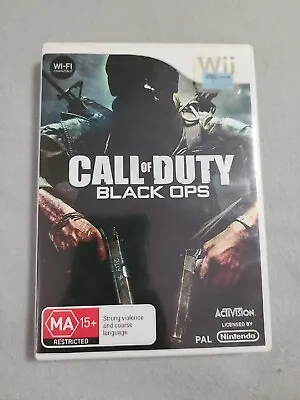 Wii Game - Call Of Duty Black OPS (Nintendo Wii) PAL Australia • $15.26