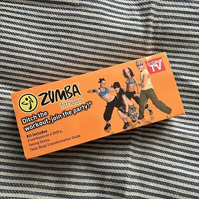 Zumba Fitness Kit - 6 Workouts On DVDs Includes Toning Sticks - New Other • £44.99
