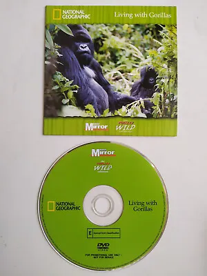 National Geographic Living With Gorillas Daily Mirror Promo DVD • £2.99