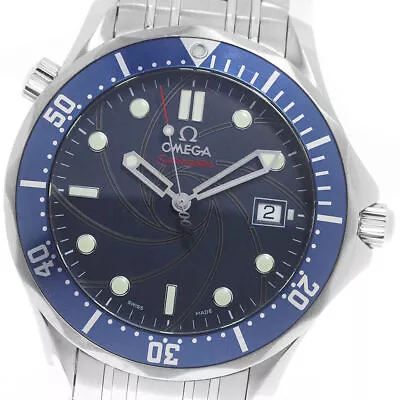 OMEGA Seamaster300 007 James Bond 2226.80 Navy Dial Automatic Men's Watch_810913 • $9506.87