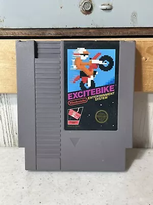 Nintendo NES Excitebike - Authentic Cartridge Only 1985 - Tested & Working Great • $13