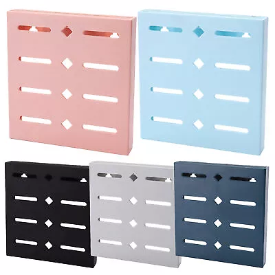 Cutter Block Wall Mount Cutter Storage Shelf Cookware Drying Holder Organizer • $17.46