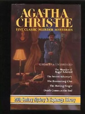 Five Classic Murder Mysteries: (The Murder Of Roger Ackroyd / The Secret  - GOOD • $6.68
