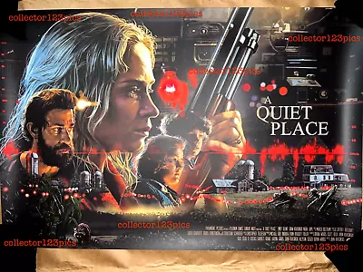 Mondo Juan Carlos Ruiz Burgos A QUIET PLACE Movie Art Print Poster SIGNED AP New • $135