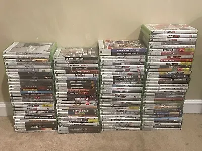 $9 • Buy Microsoft XBOX 360 Sealed & CIB Games Complete Free Shipping You Pick And Choose