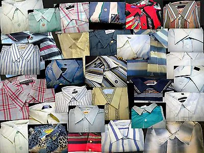 Shirts Short Men Polo Jersey Hawaiian Others Vintage 70/80/90-er Y • $14.37