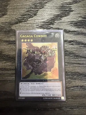 Yu-Gi-Oh! TCG Gagaga Cowboy Ultimate Rare Near Mint AP05-EN002 NM Pack Fresh • $70