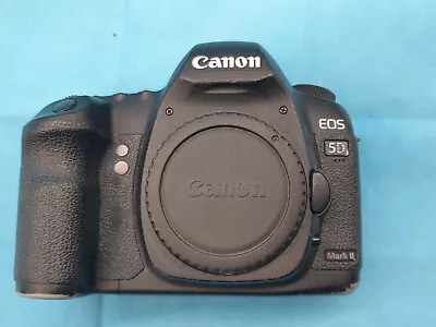 Canon EOS 5D Mark II 21.1MP  FULL FRAME DSLR  - Black  BODY ONLY SL22 • £93