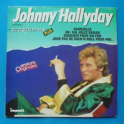 Johnny Hallyday Lp - Programme Plus Volume 2 • $16.99