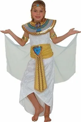 Child PRINCESS CLEOPATRA Egyptian Fancy Dress Costume Girls Book Week Age 5-13 • £13.45