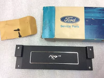 $135 • Buy 1969 -1970 NOS FORD Mustang Clock Delete Plate  C9ZZ-6504428-A