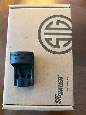 Sig Sauer ROMEOZERO Elite 1x24mm 3 MOA Red Dot Micro Reflex Sight (SOR01030) • $165