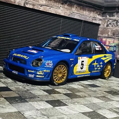 Custom Product 1/18 Autoart Subaru Impreza Wrc 2001 • $355.63