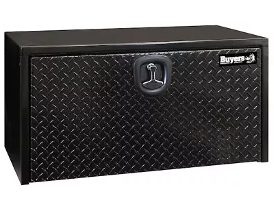 Buyers Black Steel 18  X 18  X 24  Underbody Box W/DT Aluminum Door - 1702500 • $292.95