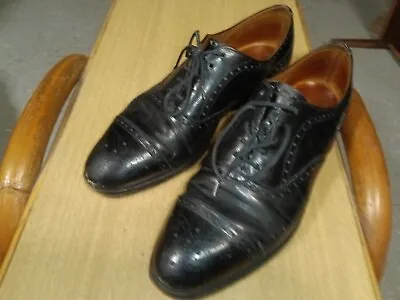 Vintage Brooks Brothers Wingtip Oxford Shoes English Made John Lobb ? Size 8 US • $19.99
