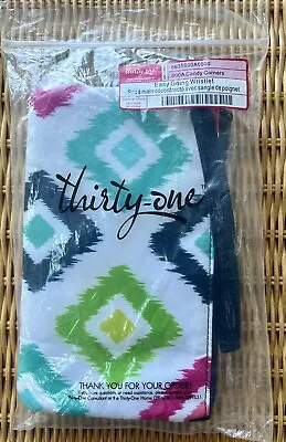 Thirty One 31 Easy Going Wristlet In Candy Corners - NEW • $10