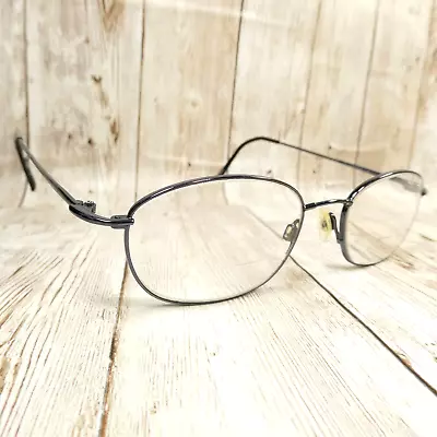 Marchon Flexon 601 Steel Blue Eyeglasses FRAME ONLY  52-19-145 • $47.95