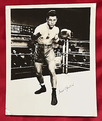 Vintage Fred Apostoli Boxer Ring Magazine Press Photo Early Boxing Antique Old • $9.99