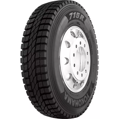 4 New Yokohama 715R 295/75R22.5 Load H 16 Ply Drive Commercial Tires • $2685.99