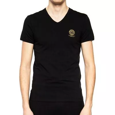 VERSACE T-shirt Black 69176504 Size SML NEW • $295.33
