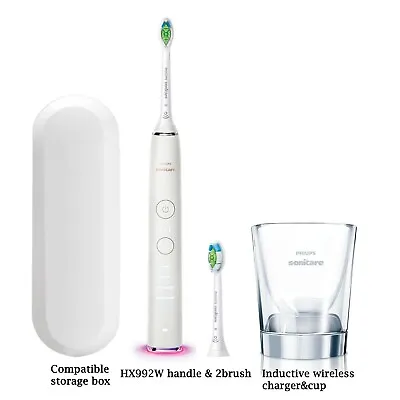 $189.99 • Buy Philips Sonicare DiamondClean Smart Toothbrush 9300 Series HX992W W/o Retail Box