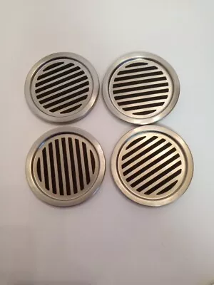 4 Round Stainless Steel Coasters Inter Designs Inc. • $25