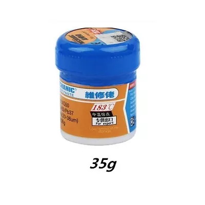 BGA CPU LED Solder Tin Paste 183 Melting Welding Flux Soldering Cream Sn63/Pb3 B • $7.69