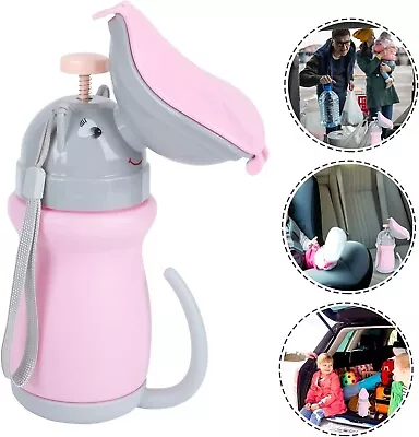 New Children Urinal Travel Camping Car Toilet Pee Bottle Portable Urgent Toilets • £8.82