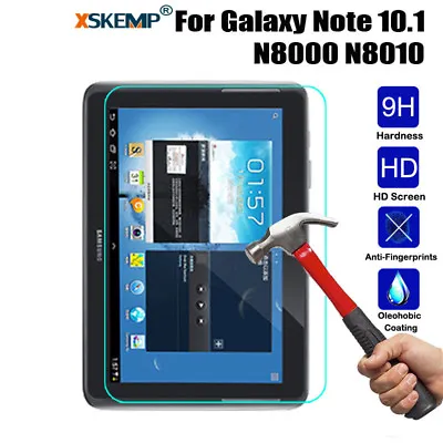 For Samsung Galaxy Tab 3 4 E S2 S3  Tempered Glass Screen Protector 9H Tablet • $18.81