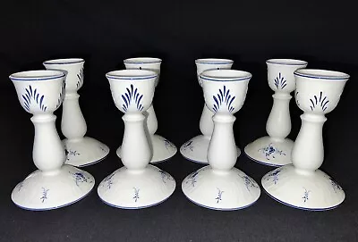 Villeroy & Boch Vieux Luxembourg Porcelain Candlestick Holder (8) Blue • $69